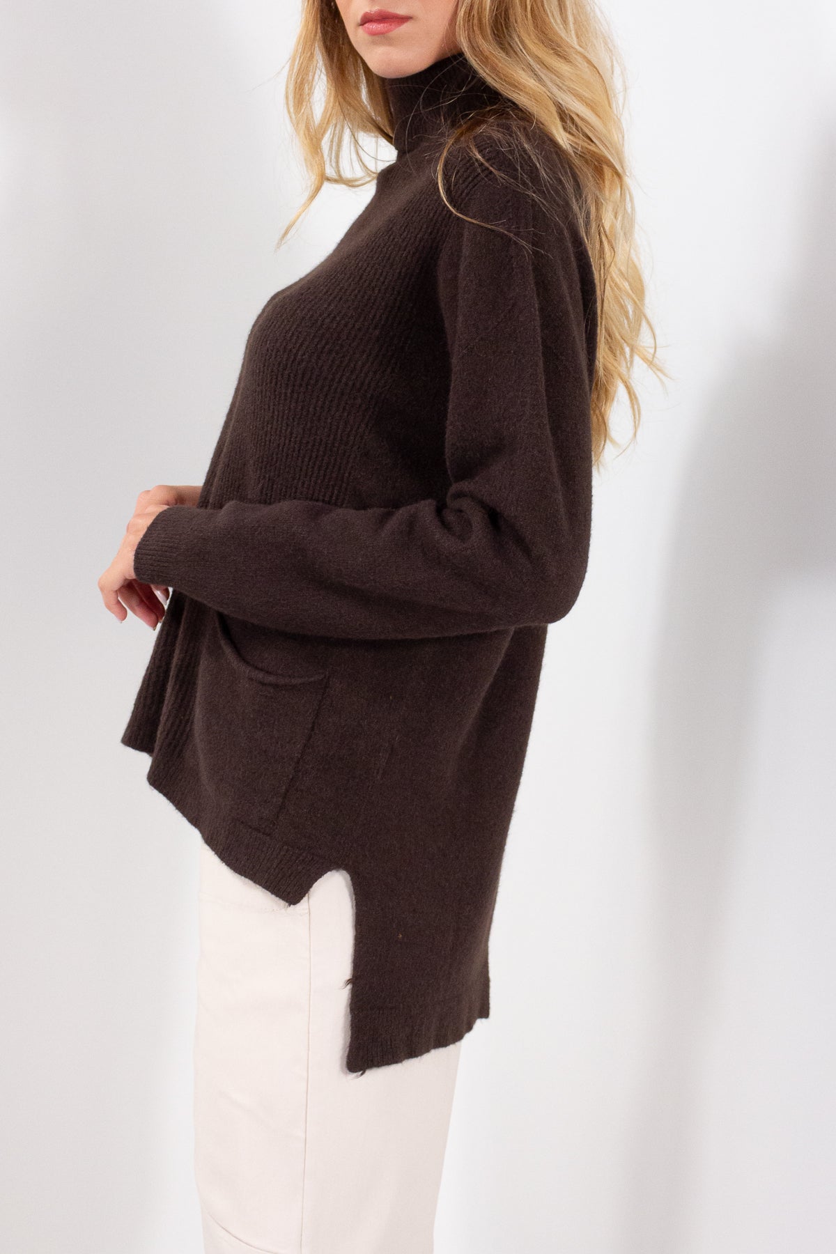 MAGLIA LUPETTO TASCHE