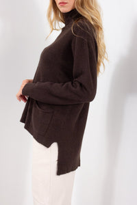 MAGLIA LUPETTO TASCHE