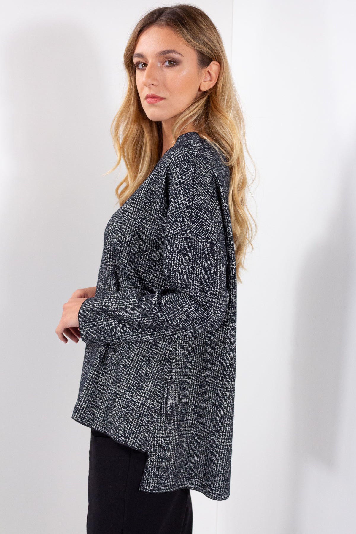 MAGLIA SCALINO JAQUARD