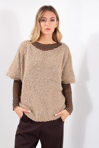 MAGLIA KIMONO 3/4 BOUCLE'