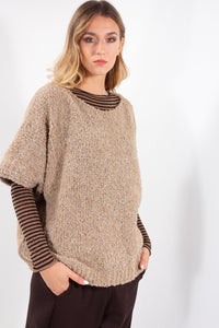 MAGLIA KIMONO 3/4 BOUCLE'