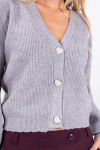 CARDIGAN BOTTONI CUORE