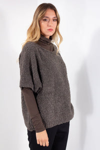MAGLIA KIMONO 3/4 BOUCLE'