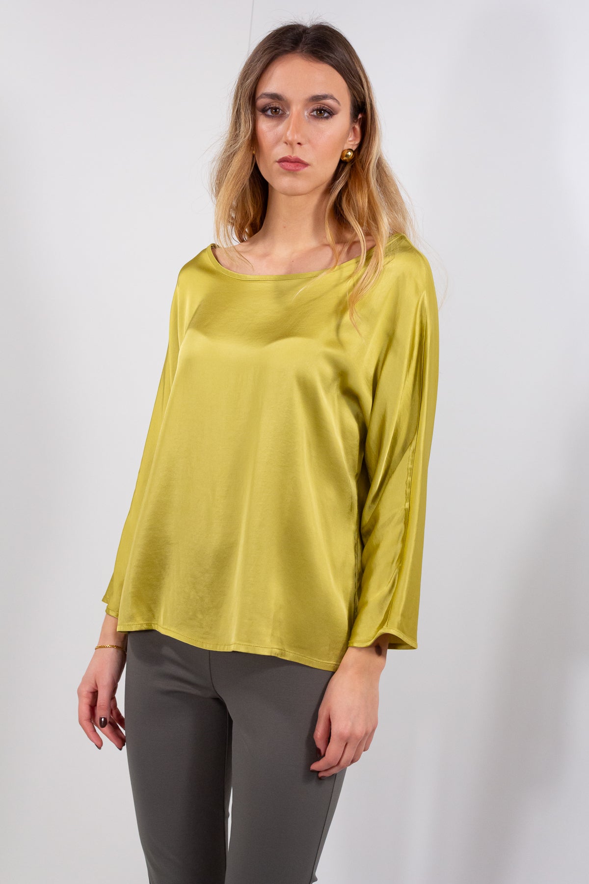 BLUSA SATIN STRETCH