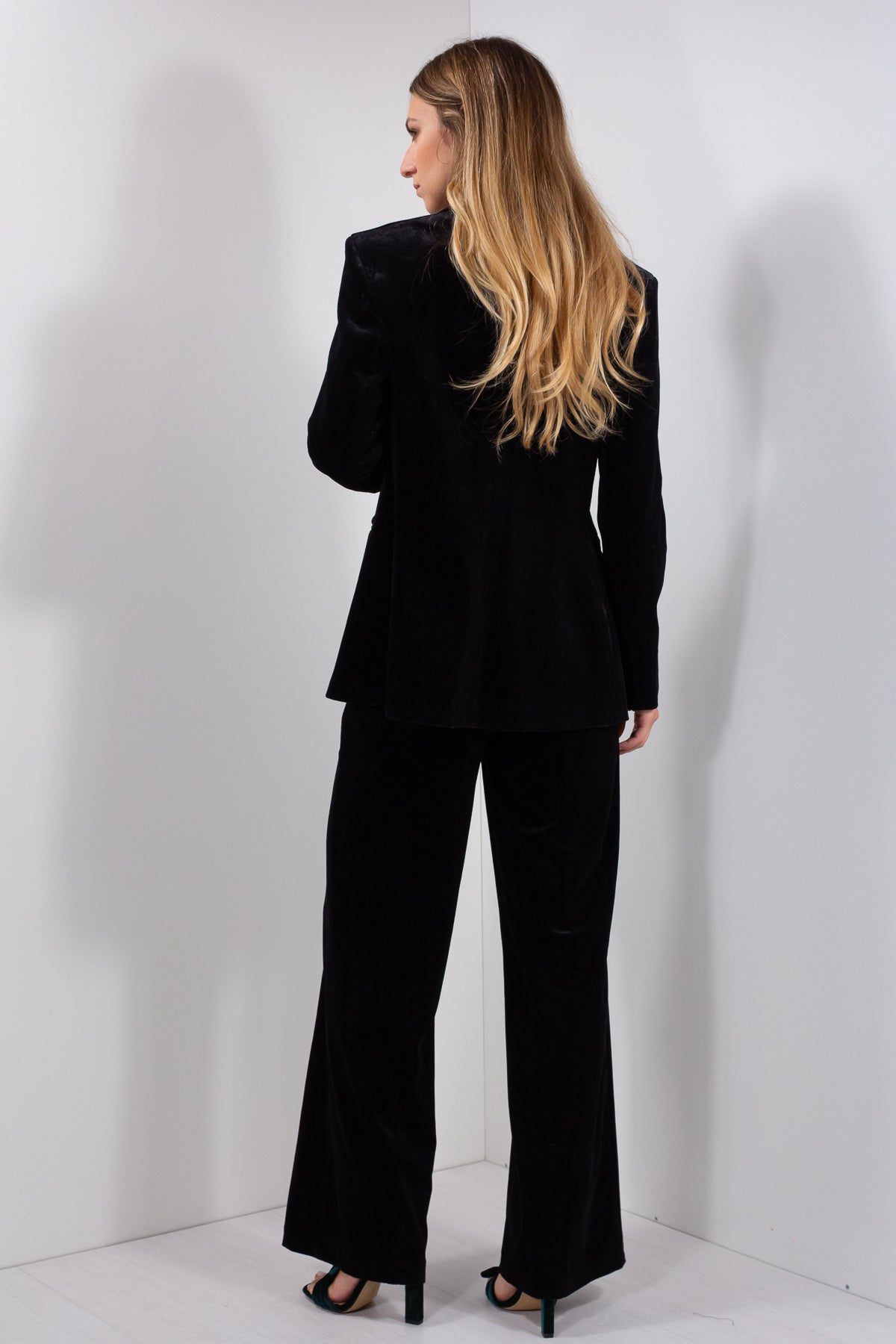 COMPLETO VELLUTO LAVORATO