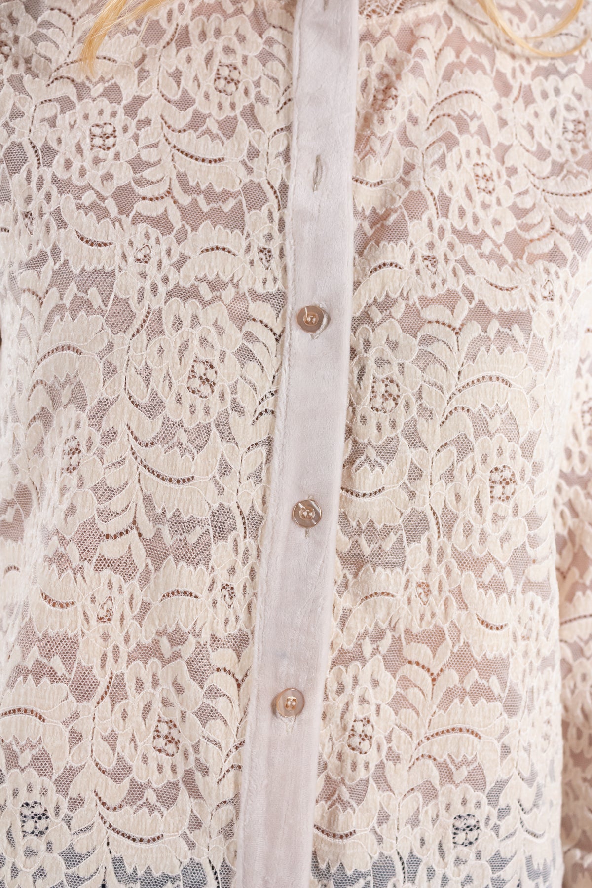 CAMICIA IN PIZZO + CINIGLIA