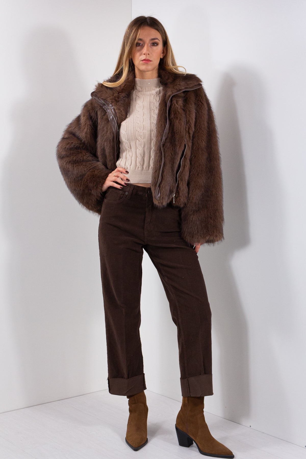 PELLICCIA ECOFUR CORTA