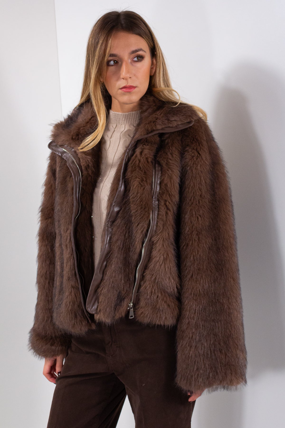 PELLICCIA ECOFUR CORTA