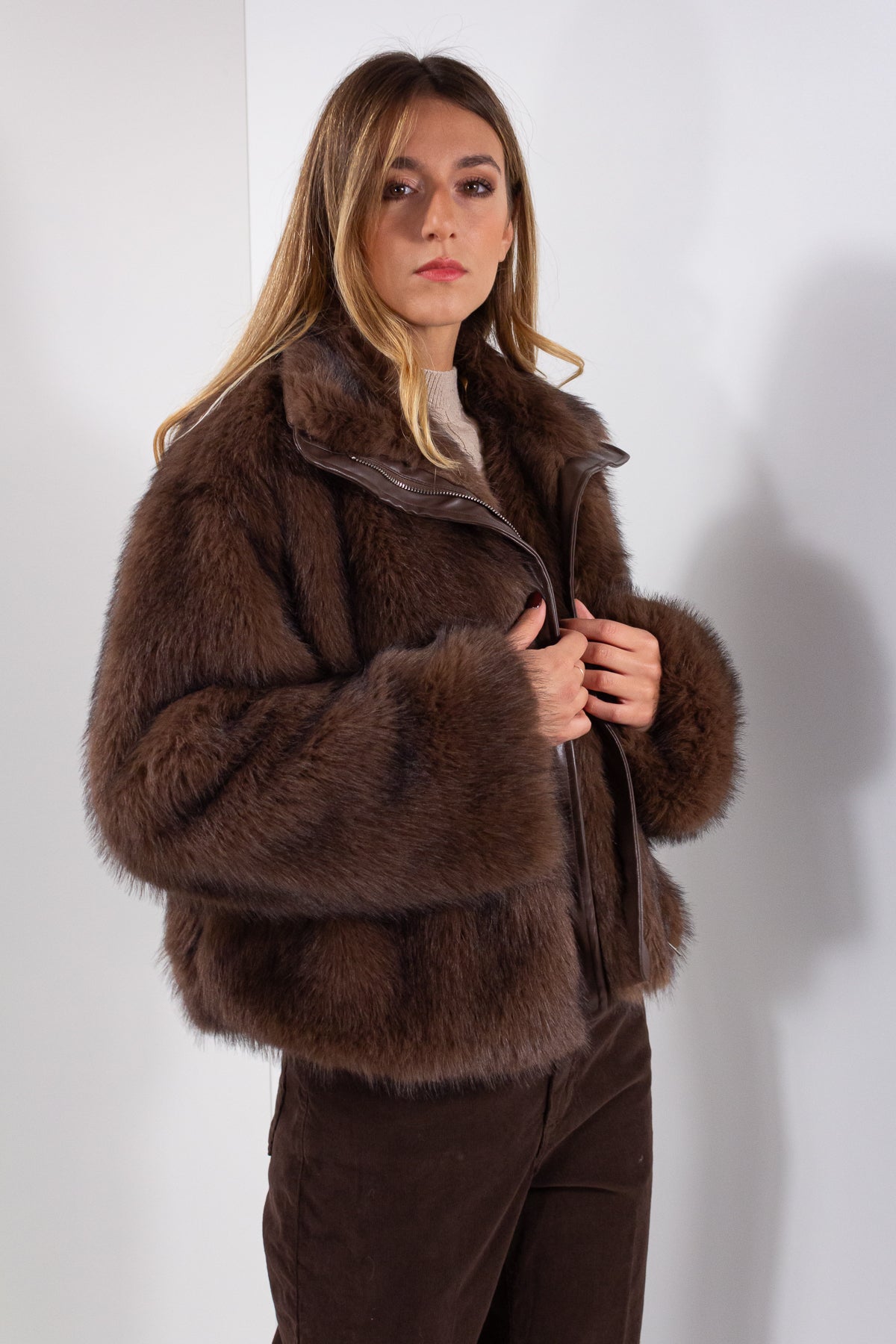 PELLICCIA ECOFUR CORTA