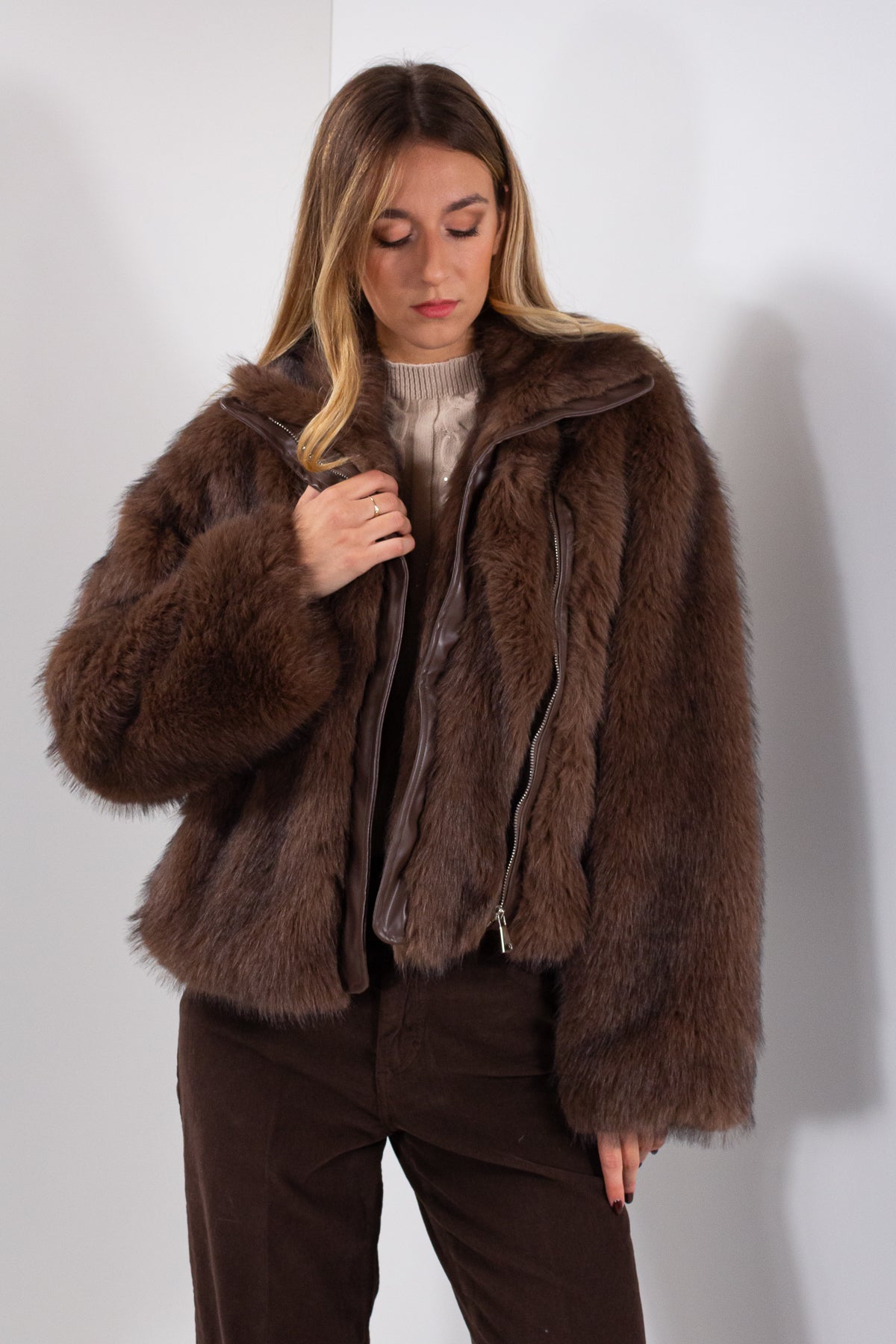 PELLICCIA ECOFUR CORTA