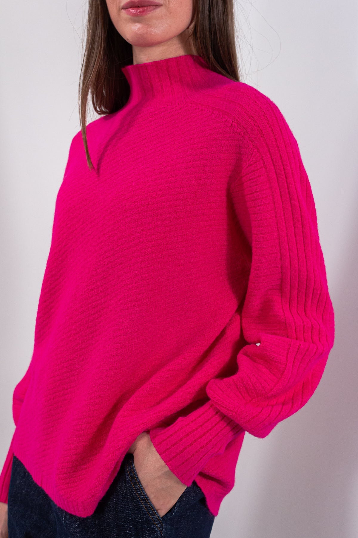 MAGLIA LUPETTO COSTE OBLIQUE