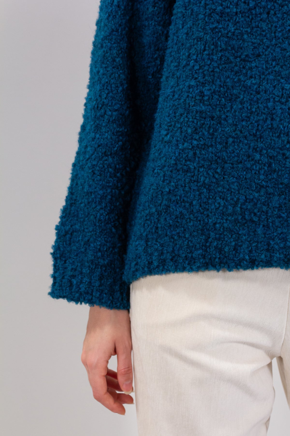 MAGLIA GIROCOLLO BOUCLE'