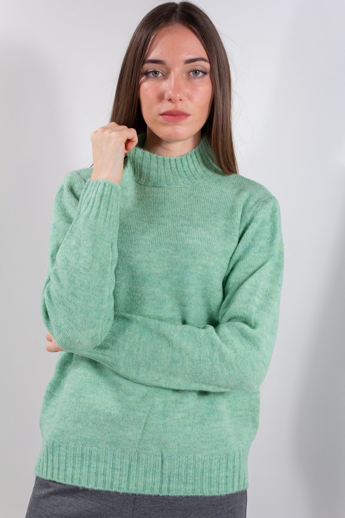 MAGLIA LUPETTO MISTO LANA**