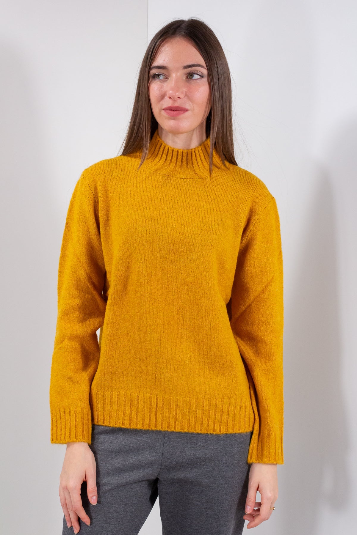 MAGLIA LUPETTO MISTO LANA**