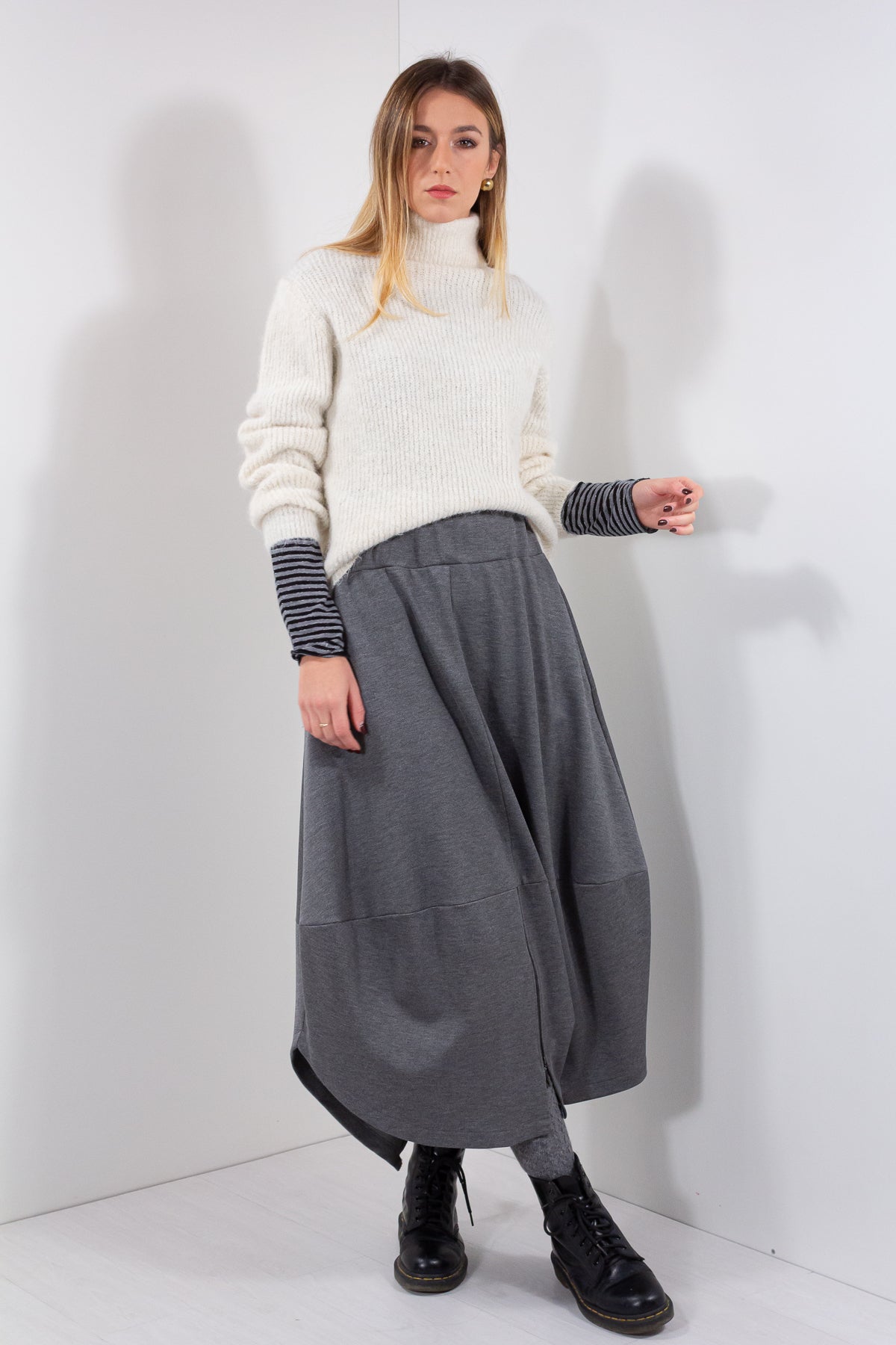 GONNA ASIMMETRICA ZIP