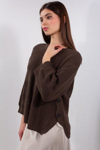 MAGLIA BOTTONI FIANCHI