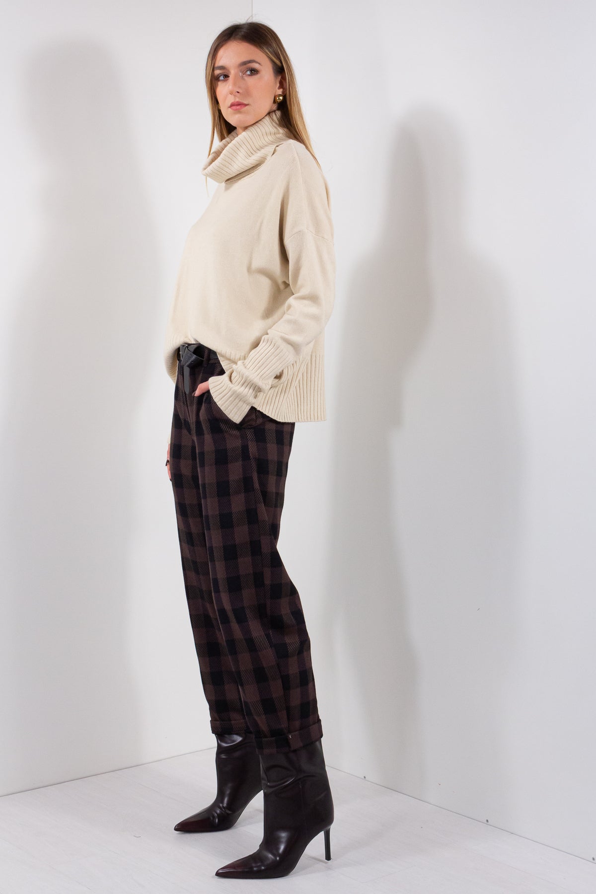 PANTALONE OVETTO QUADRI