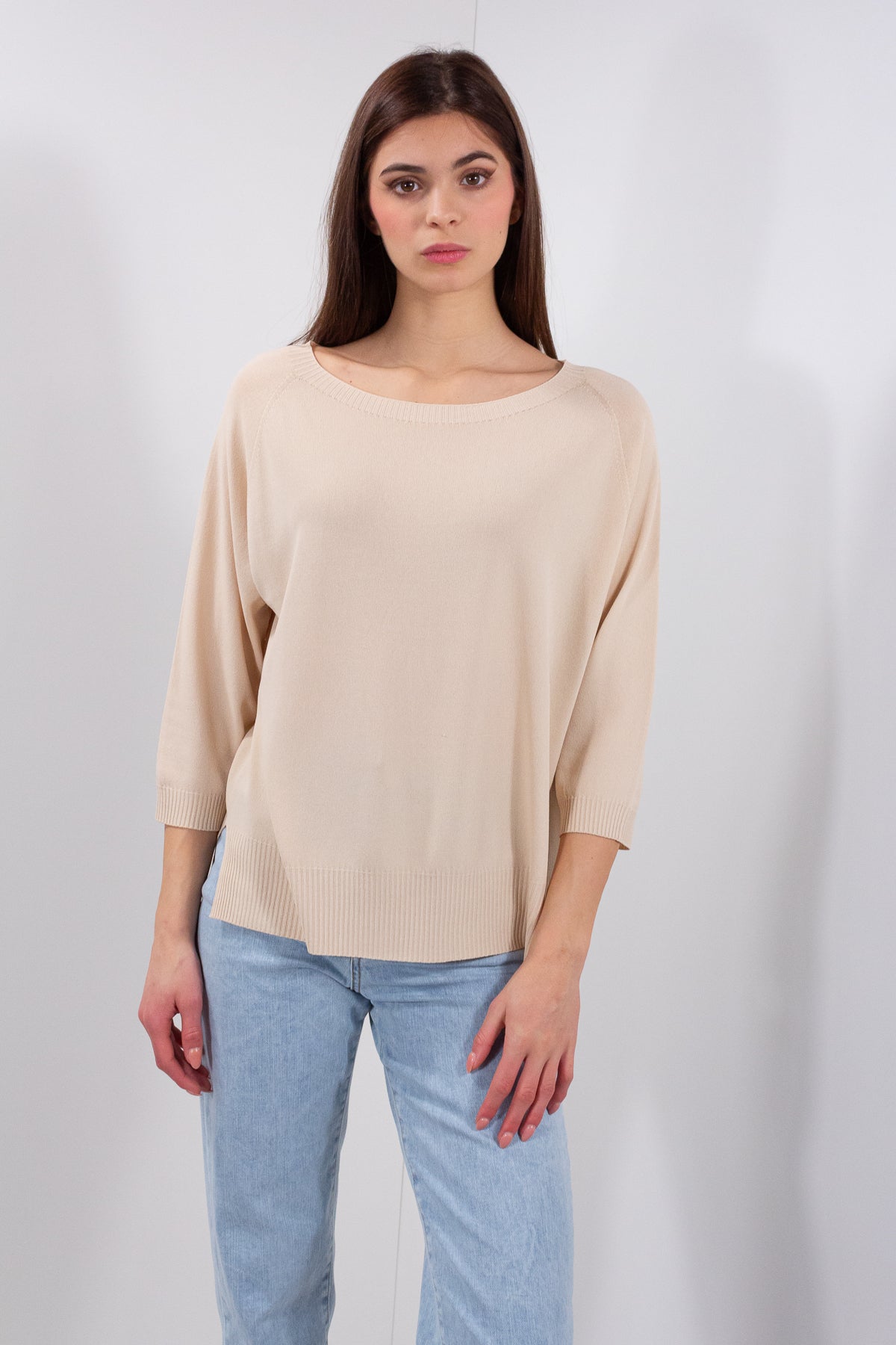MAGLIA RAGLAN SPACCHETTI