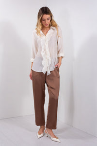 CAMICIA ROUCHES LYOCELL