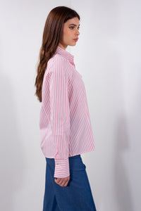CAMICIA RIGATA SFIANCATA