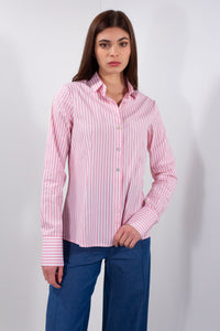 CAMICIA RIGATA SFIANCATA