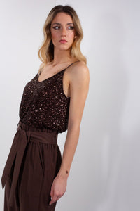 TOP PAILLETTES