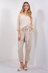 PANTALONE CARROT MARRAKECH