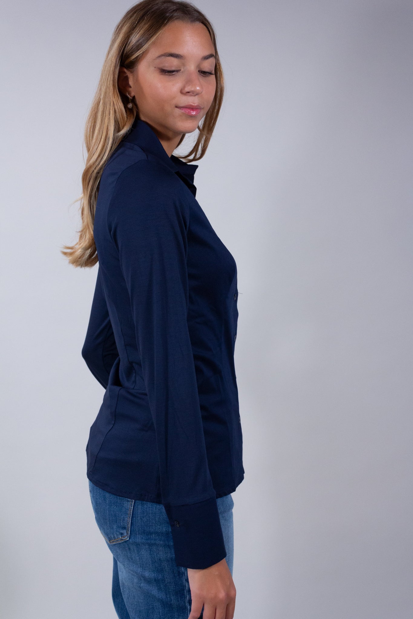 CAMICIA BASICA DOPPIO TESSUTO