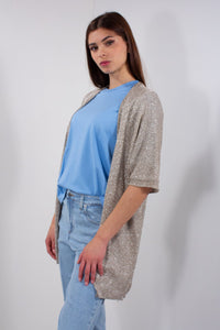 CARDIGAN LUREX 3/4