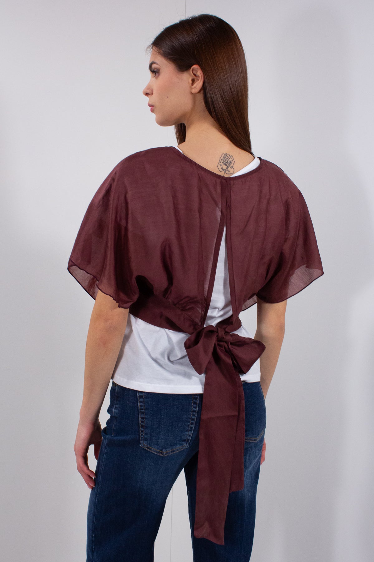 T-SHIRT + COPRISPALLE LYOCELL