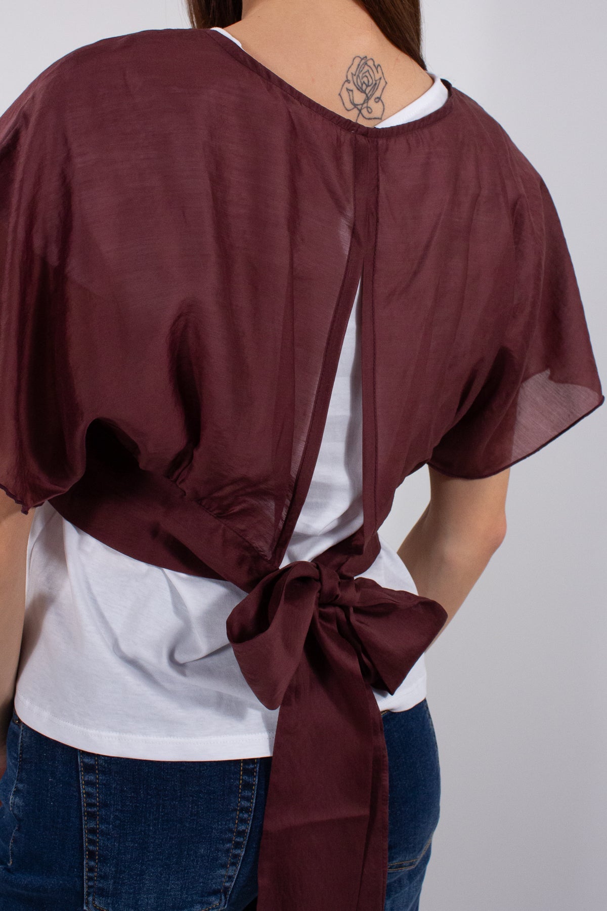 T-SHIRT + COPRISPALLE LYOCELL