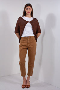 GIACCA INCROCIATA NODO LUREX