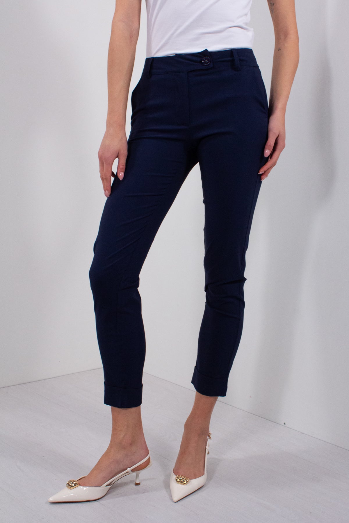 PANTALONE RISVOLTO SPRING