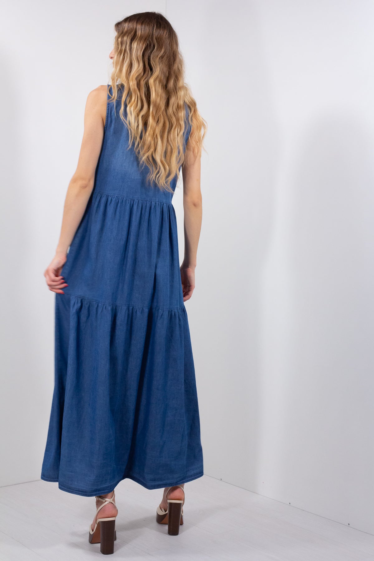 ABITO CHEMISIER S/M CHAMBRAY