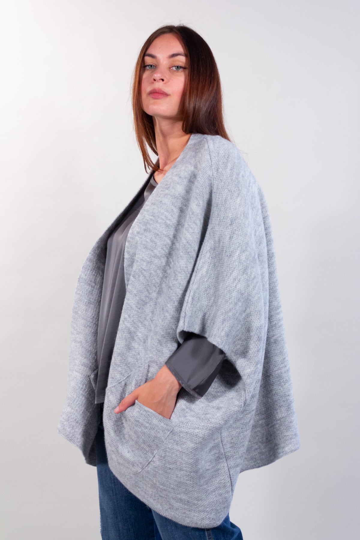 KNIT CAPE UNITO