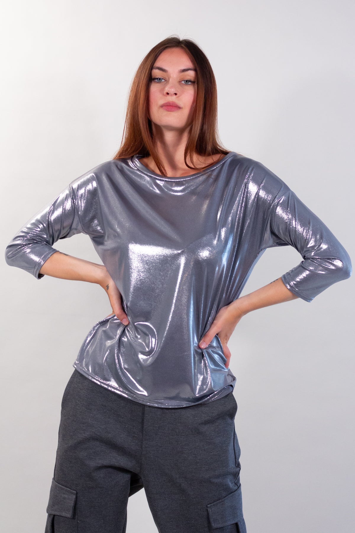 MAGLIA KIMONO SPALMATA