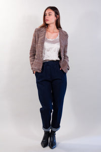 JEANS BIELASTICO RISVOLTO