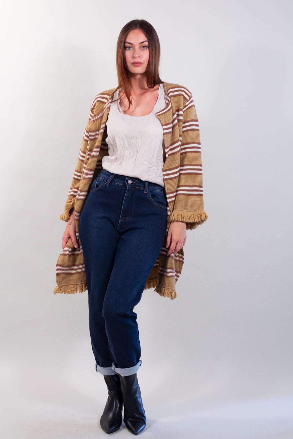 JEANS SKINNY ELASTICO EFFETTO FELPA