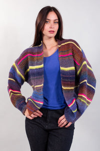 CARDIGAN RIGATO COLORS